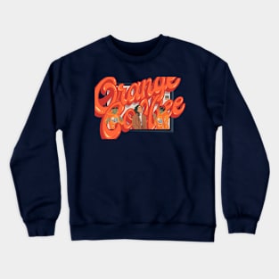 Orange Coffee Crewneck Sweatshirt